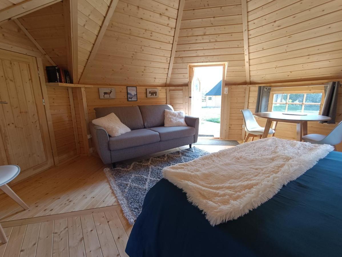 Pradines  Les Cabanes Du Grand Nord מראה חיצוני תמונה